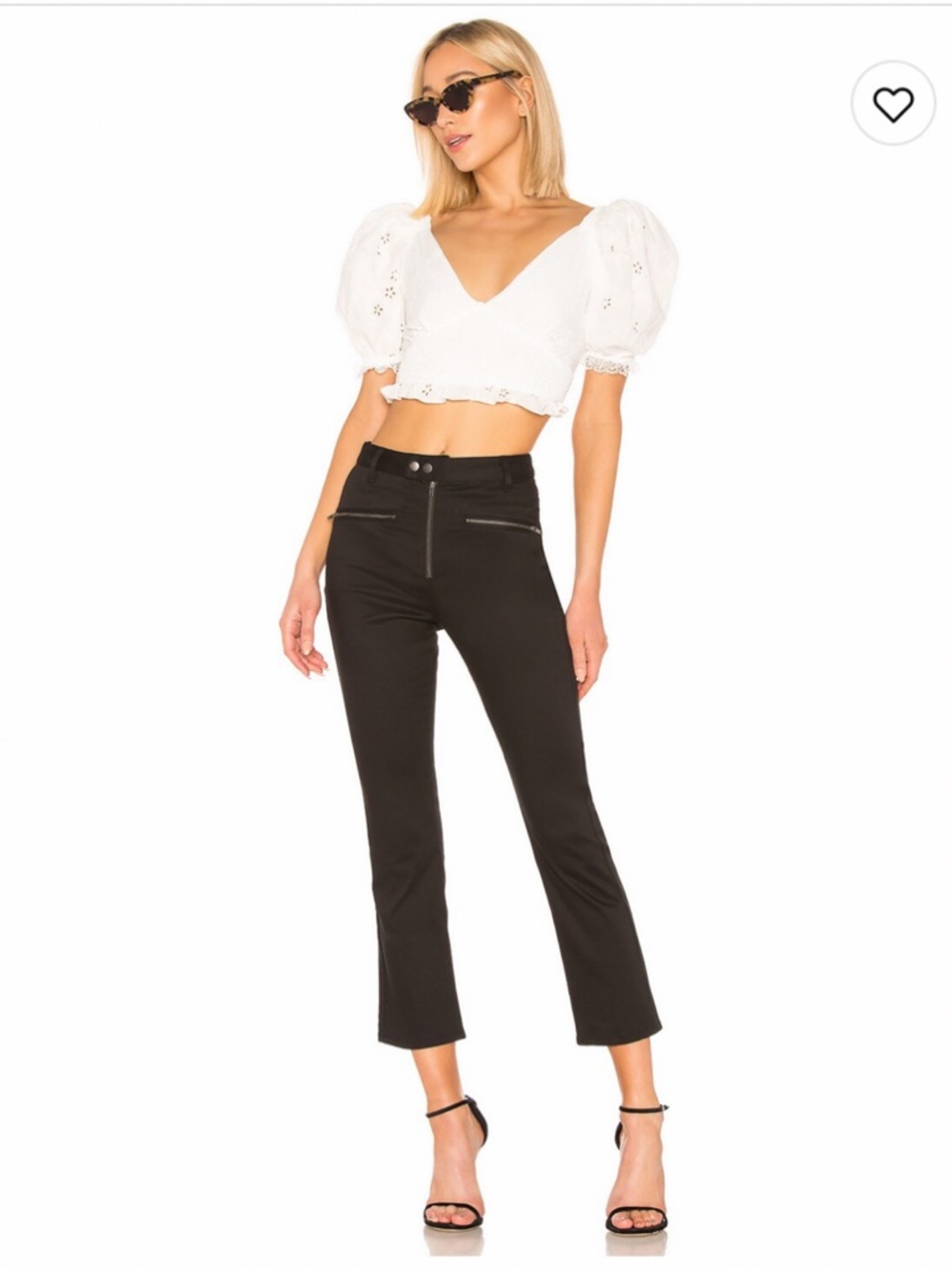 Women’s Lovers + Friends Zala Black Cropped Pants ✨BRAND NEW✨